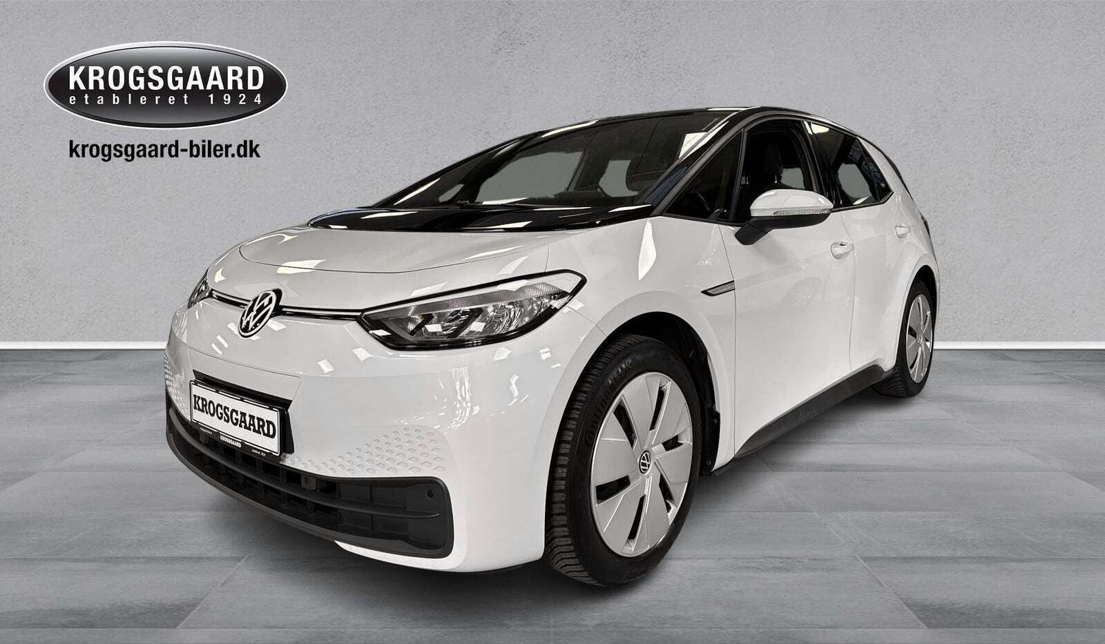 Hvid VW ID.3 fra 2021