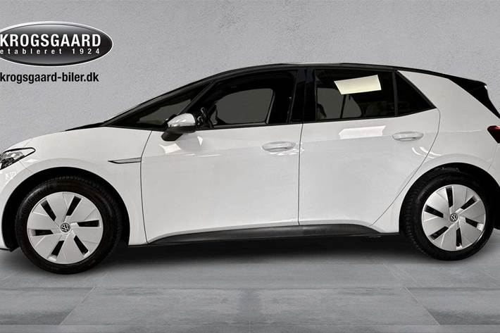 Hvid VW ID.3 fra 2021