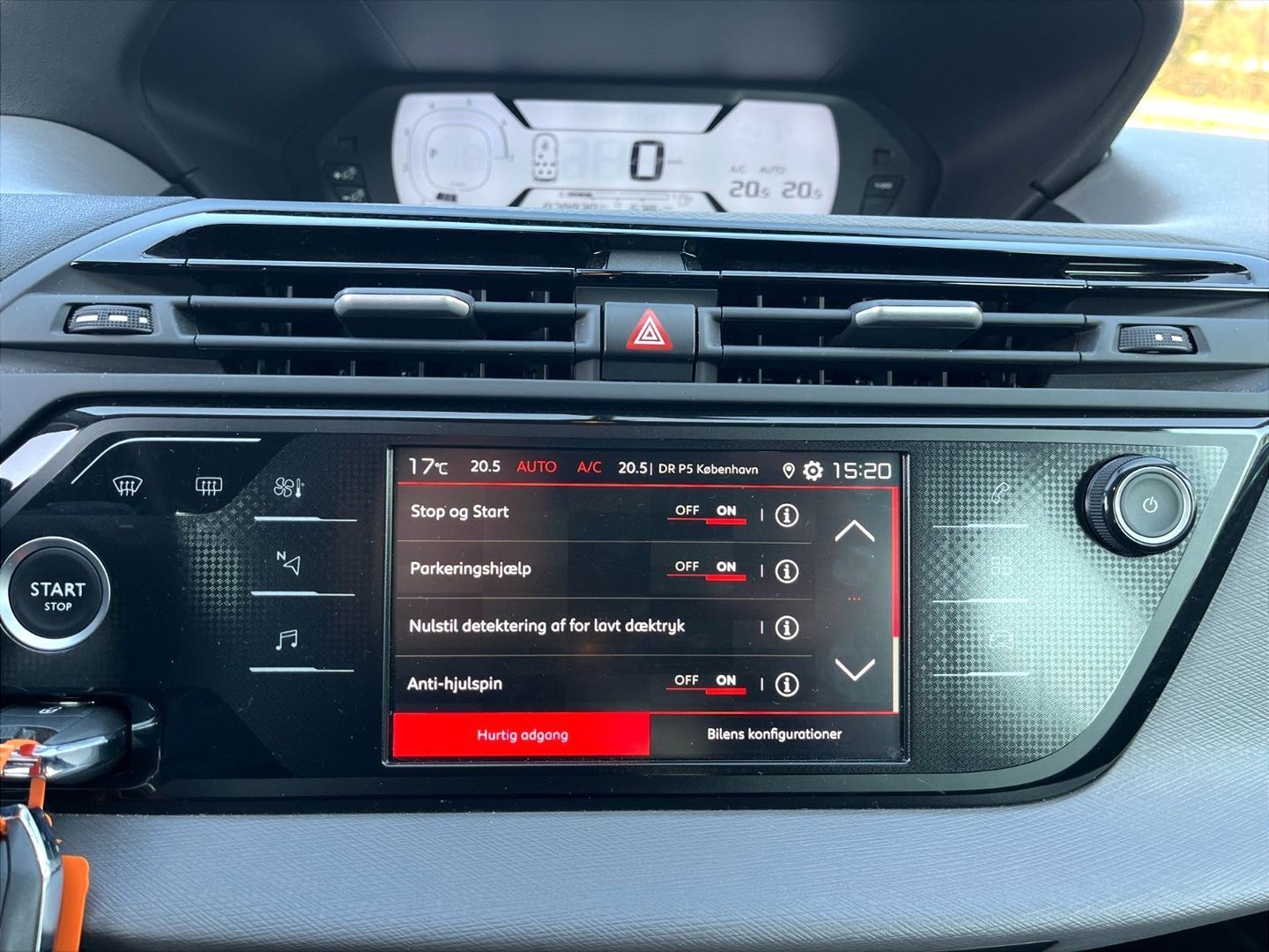 Hvid Citroën Grand C4 SpaceTourer fra 2019