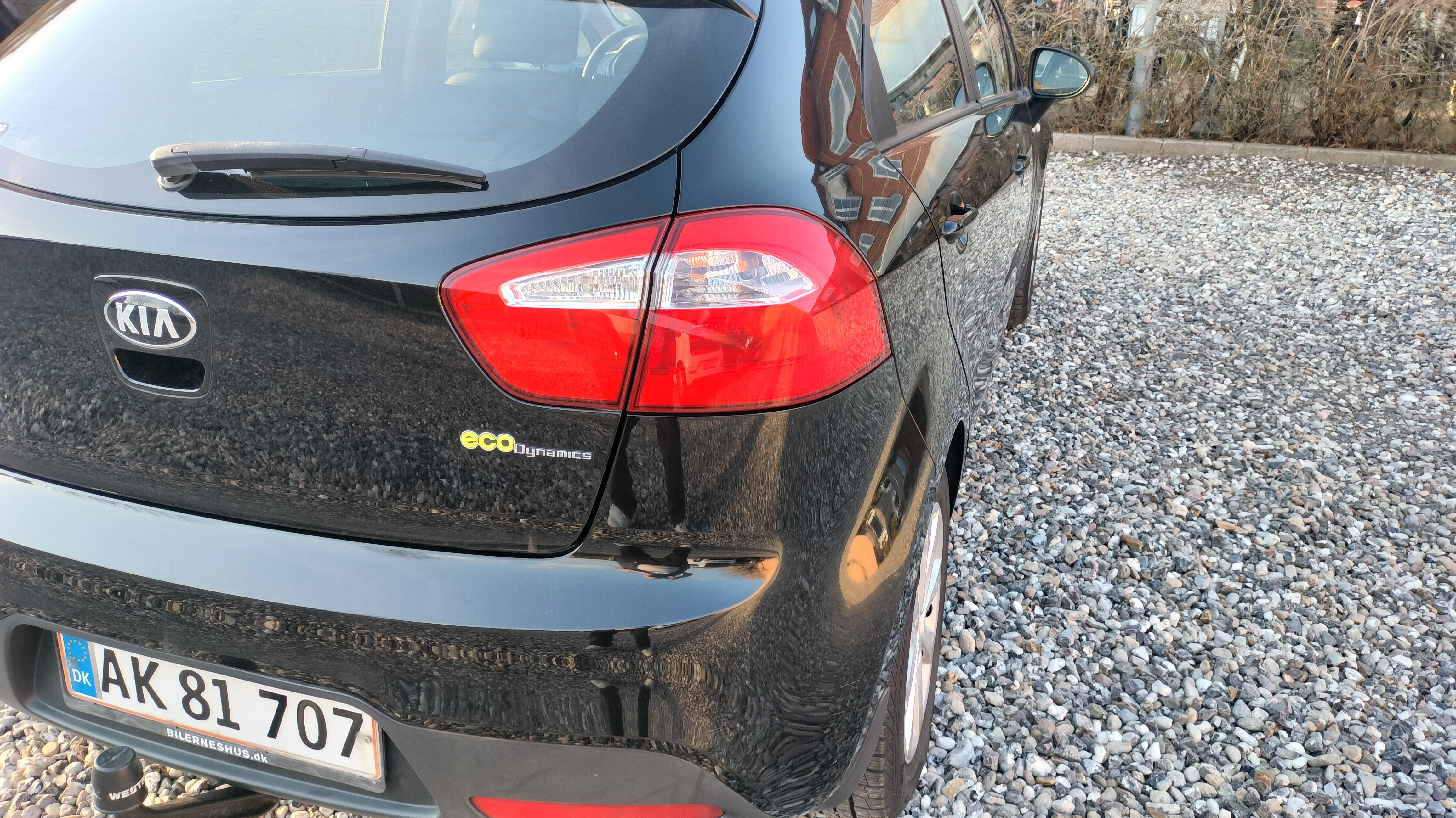 Sort Kia Rio fra 2014