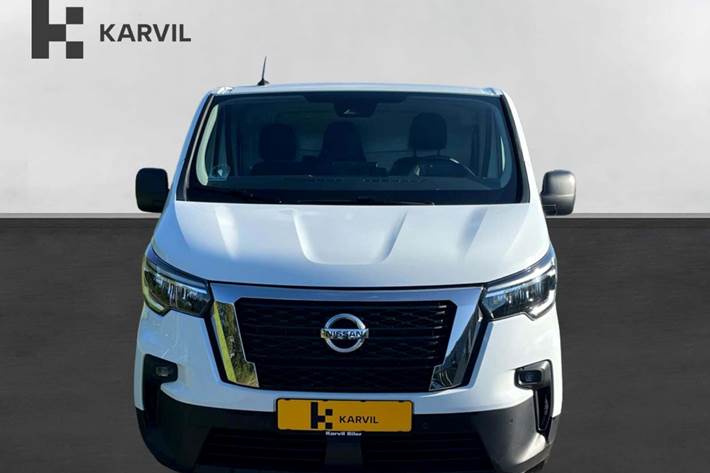 Hvid Nissan Primastar fra 2022