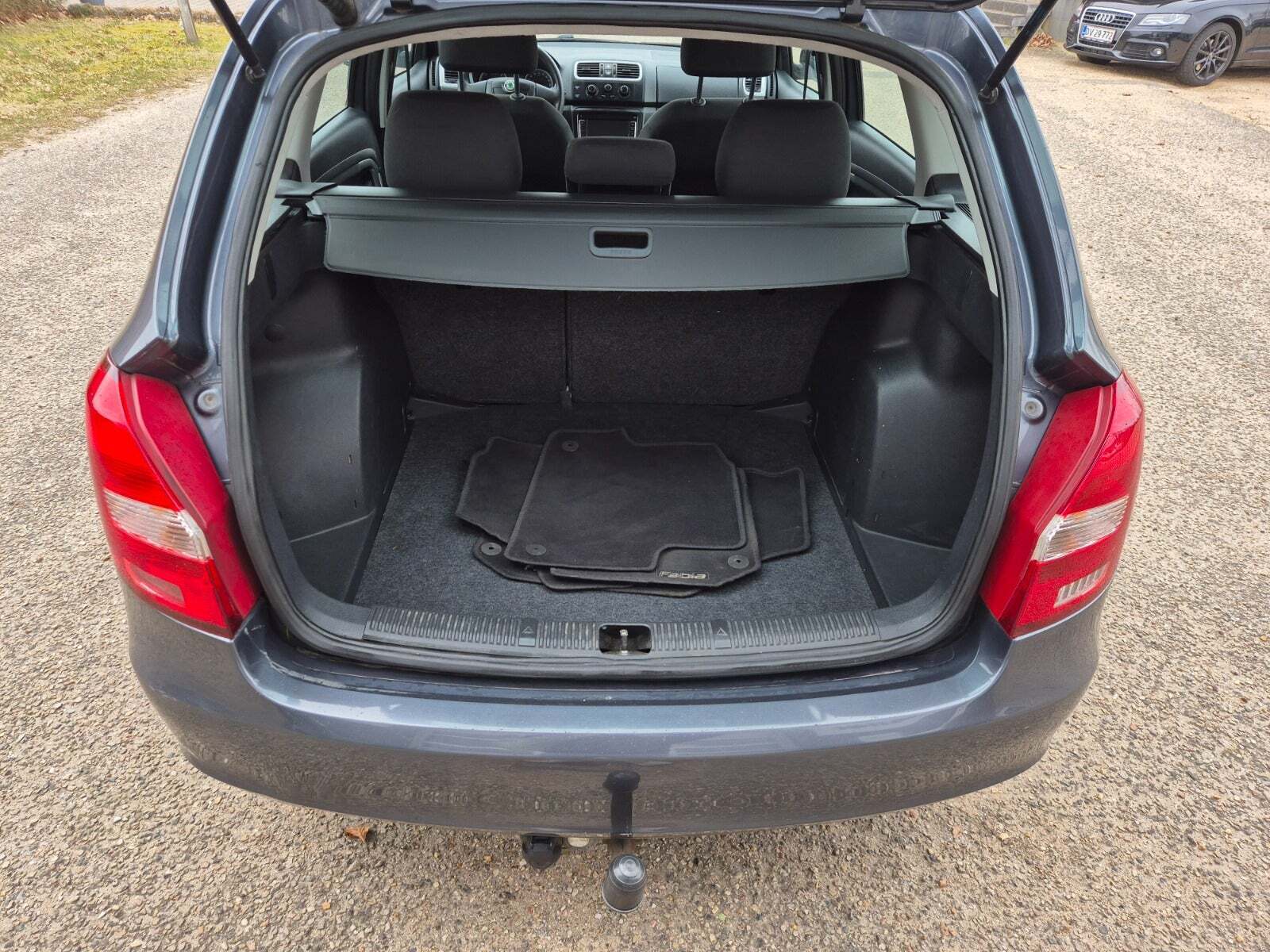 Grøn Skoda Fabia fra 2010