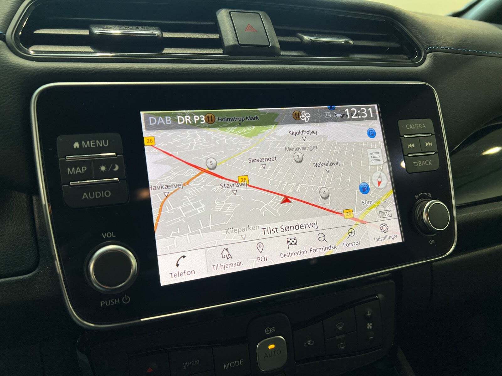 Sort Nissan Leaf fra 2021