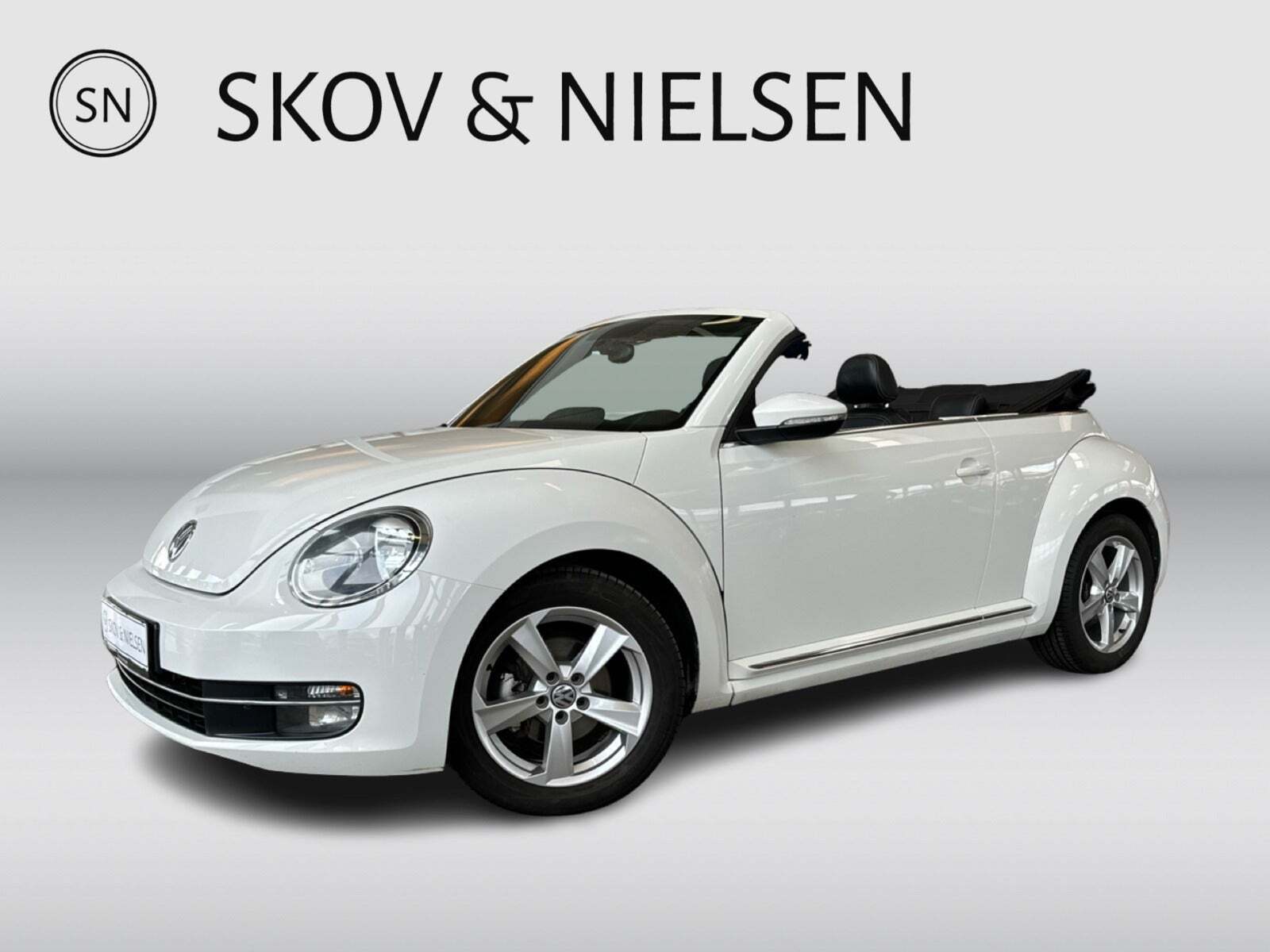 Hvid VW The Beetle fra 2013