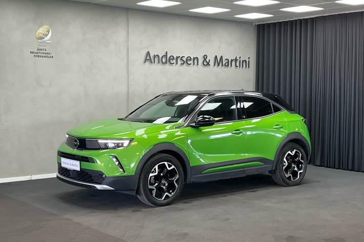 Grøn Opel Mokka-e fra 2021