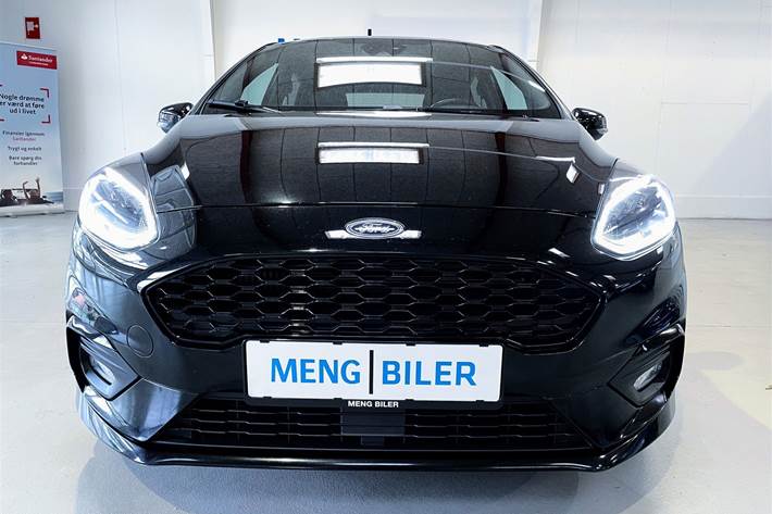 Sort Ford Fiesta fra 2018
