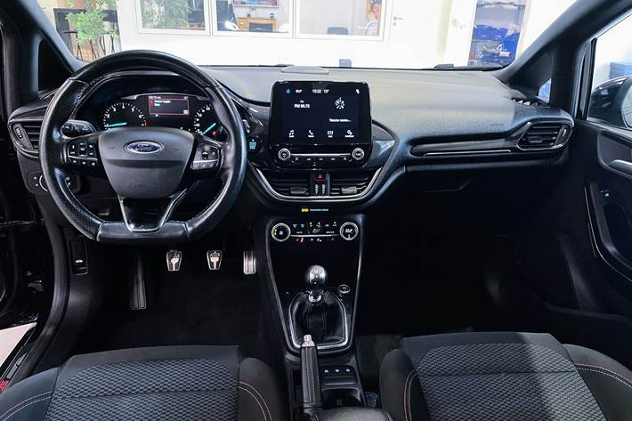 Sort Ford Fiesta fra 2018