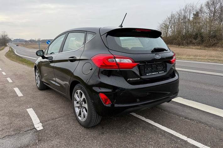 Sort Ford Fiesta fra 2018