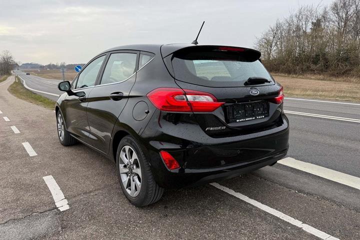 Sort Ford Fiesta fra 2018