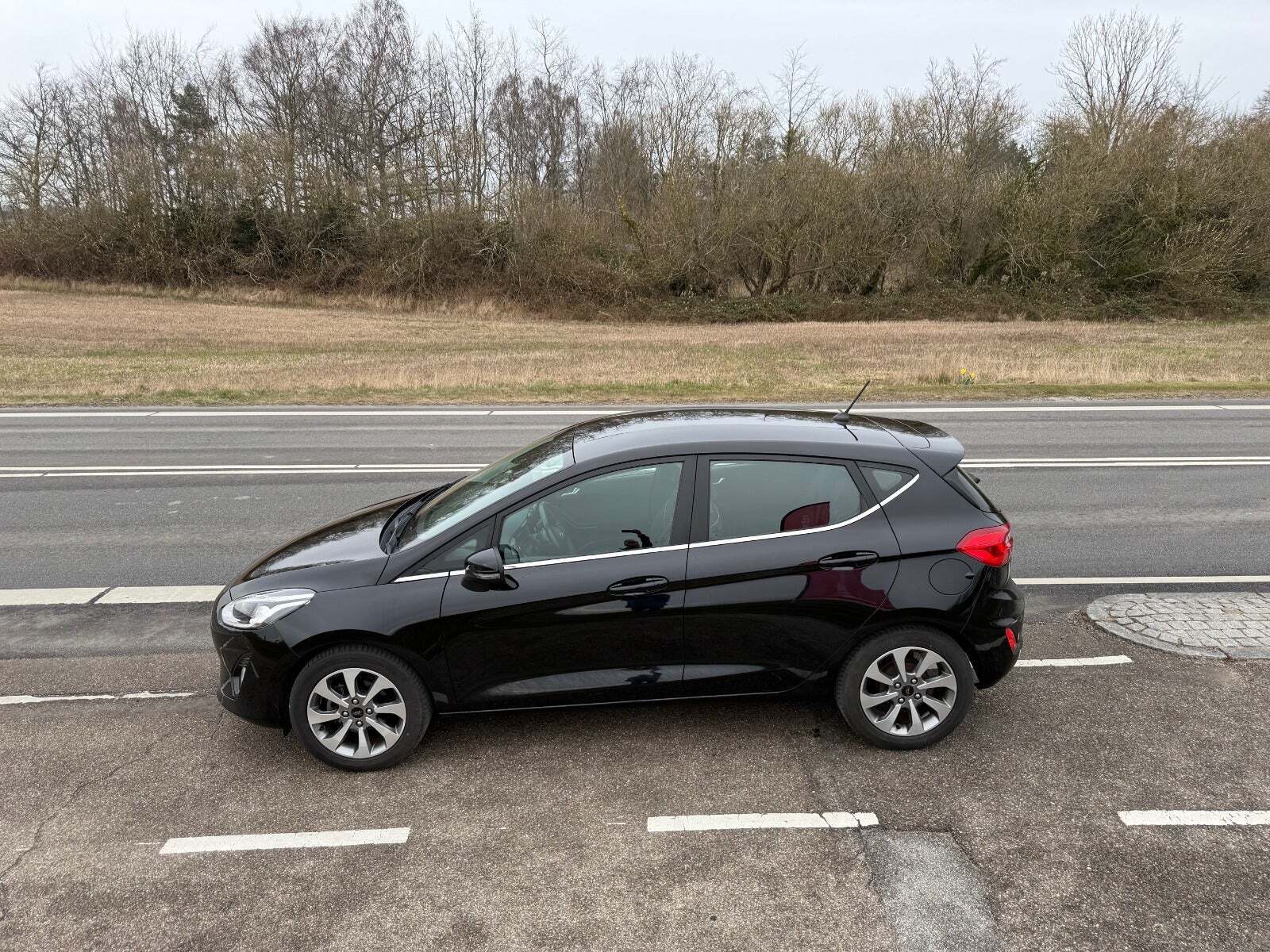 Sort Ford Fiesta fra 2018