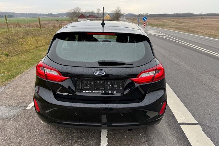 Sort Ford Fiesta fra 2018