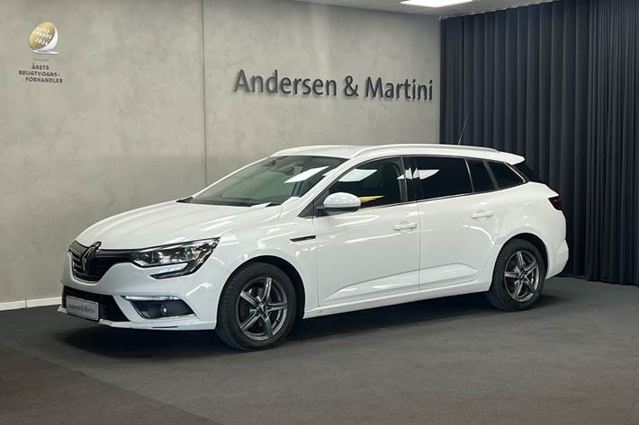 Hvid Renault Mégane fra 2017