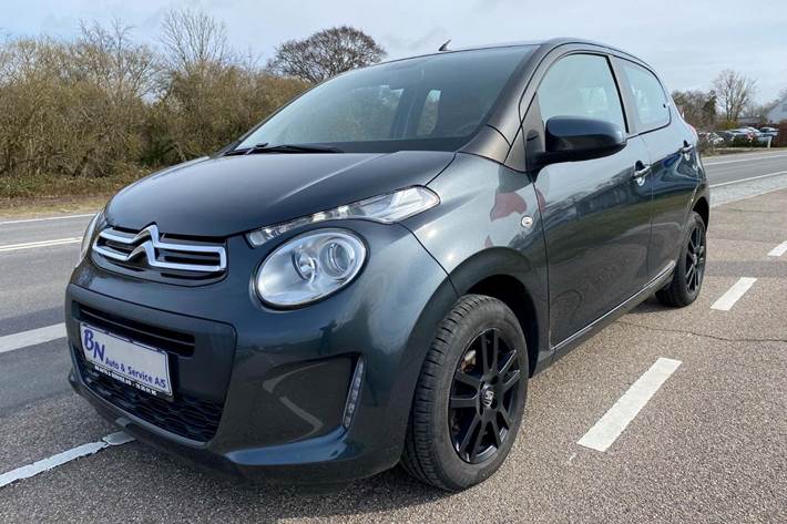 Grå Citroën C1 fra 2019 set udefra