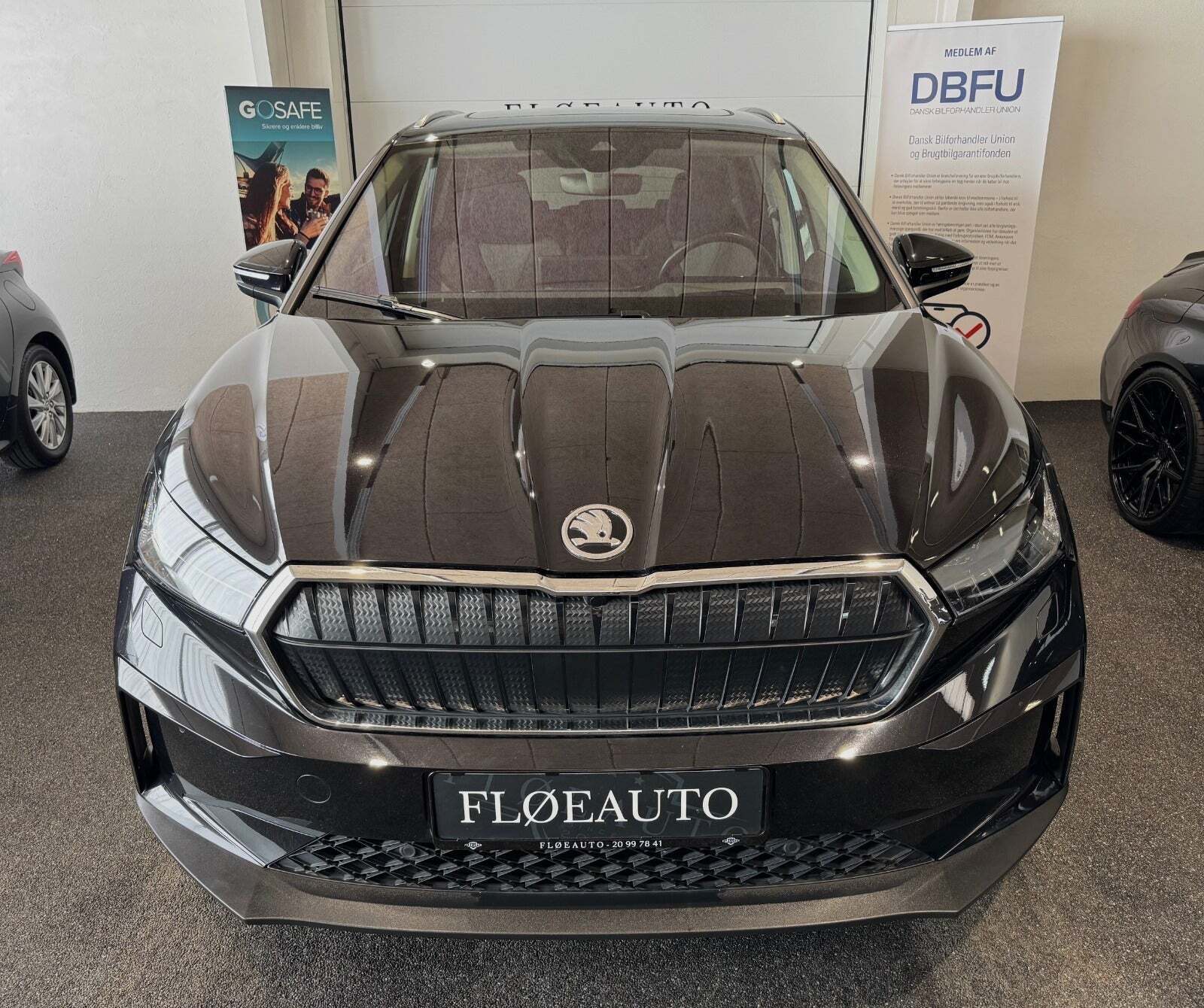 Sort Skoda Enyaq fra 2021