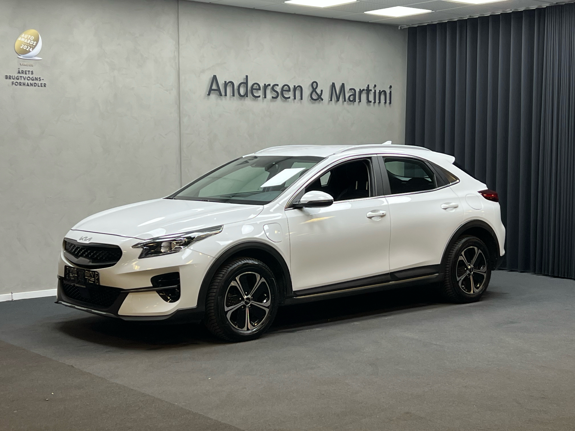 Hvid Kia XCeed fra 2022