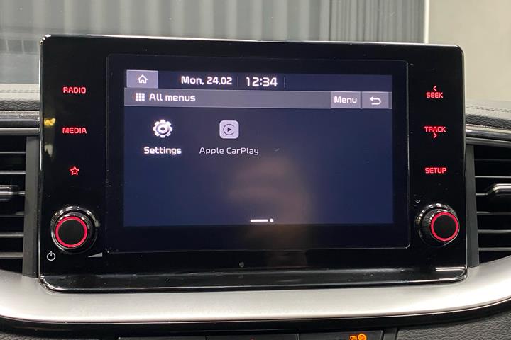 Blå Kia XCeed fra 2022
