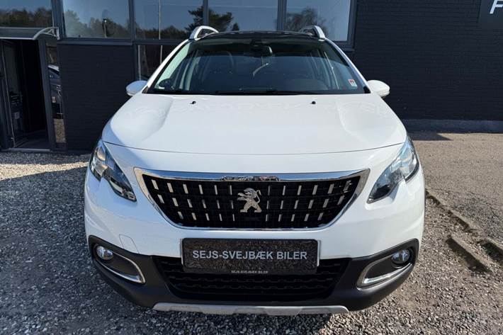 Hvid Peugeot 2008 fra 2019