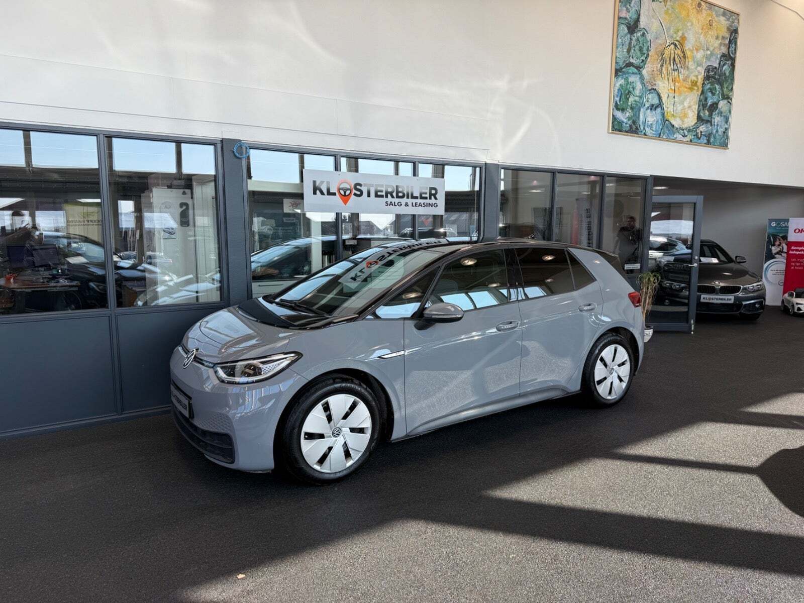 Grå VW ID.3 fra 2021