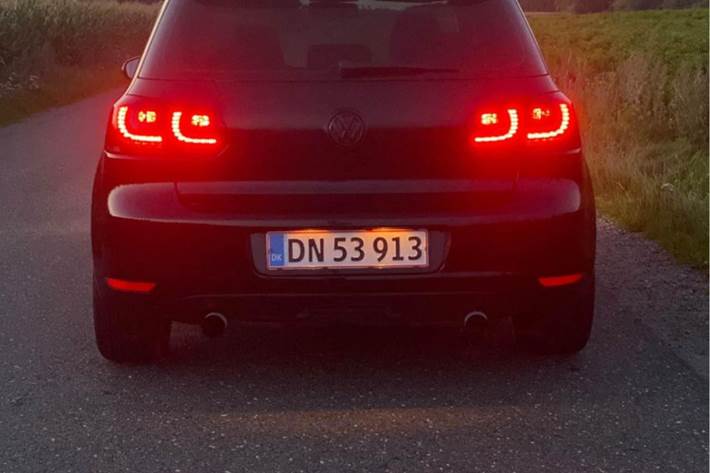 Sort VW Golf fra 2011