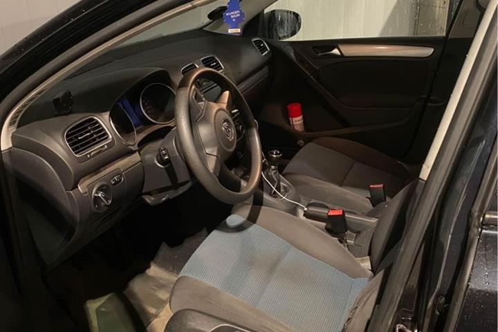 Sort VW Golf fra 2011