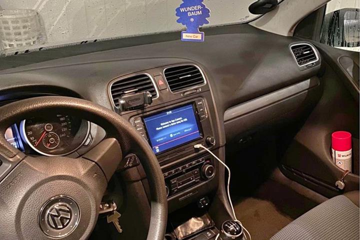 Sort VW Golf fra 2011