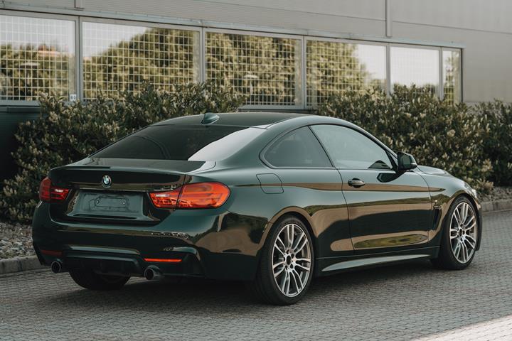 Grøn BMW 4-serie fra 2014