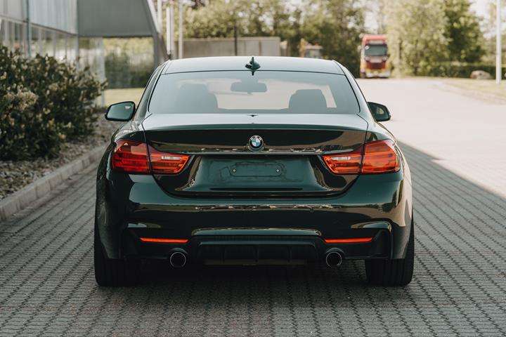 Grøn BMW 4-serie fra 2014