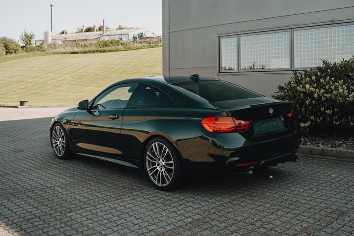 Grøn BMW 4-serie fra 2014