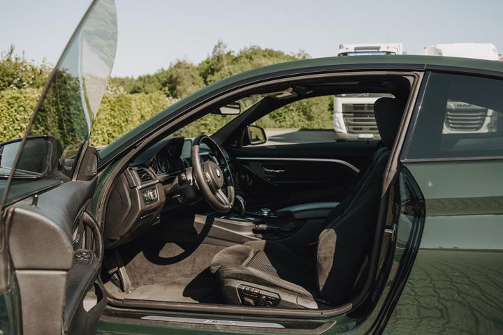 Grøn BMW 4-serie fra 2014