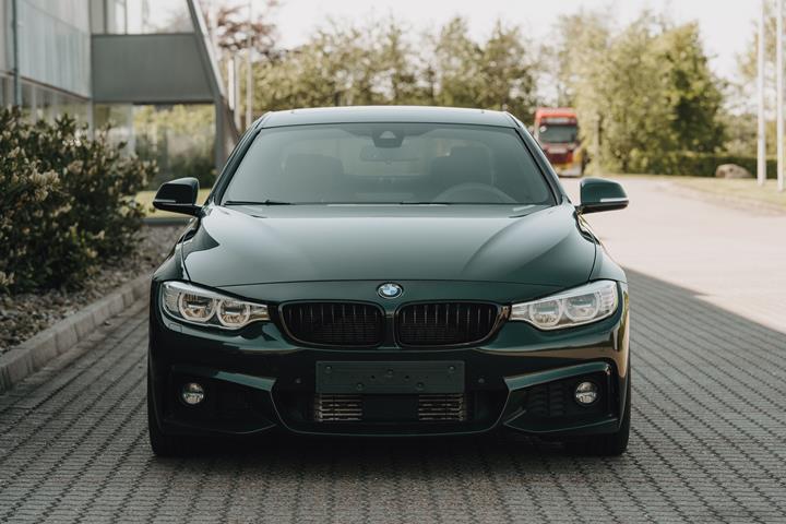 Grøn BMW 4-serie fra 2014