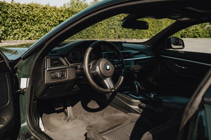 Grøn BMW 4-serie fra 2014