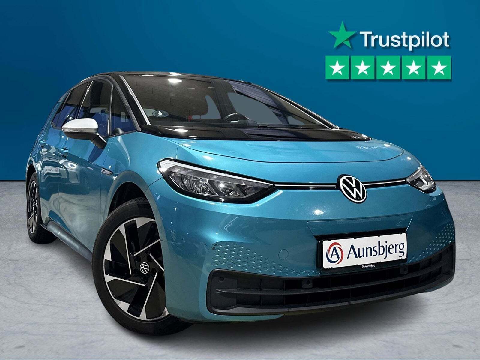 Turquoise VW ID.3 fra 2021