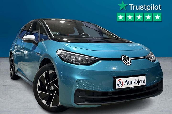 Turquoise VW ID.3 fra 2021