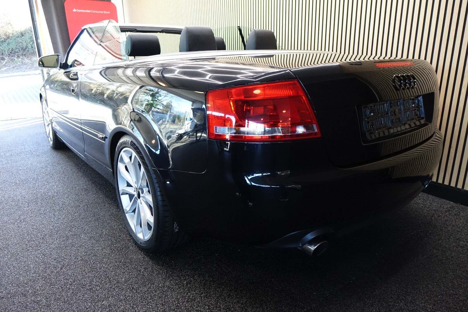 Sort Audi A4 fra 2007