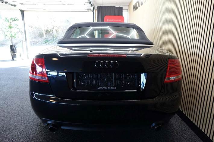 Sort Audi A4 fra 2007