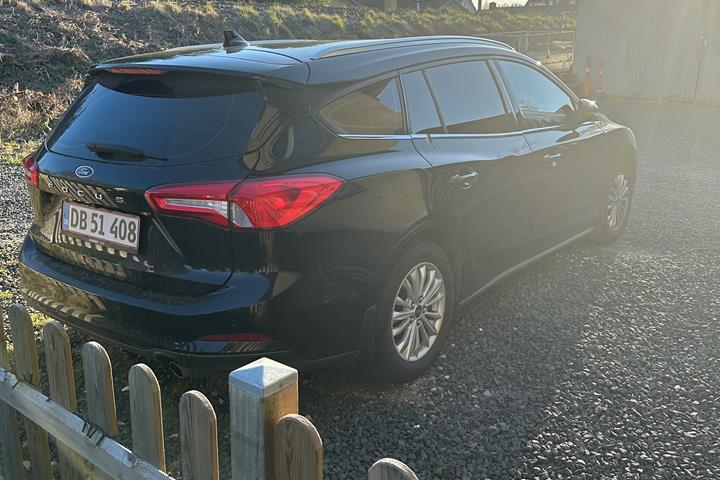 Sort Ford Focus fra 2020