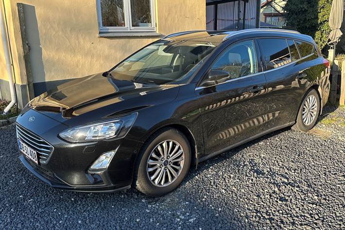 Sort Ford Focus fra 2020