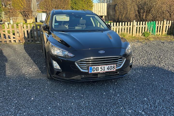 Sort Ford Focus fra 2020
