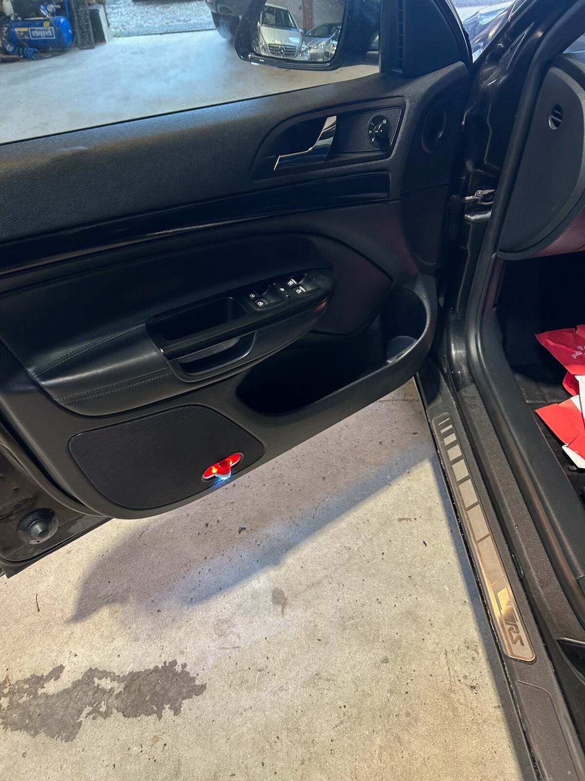 Sort Skoda Octavia fra 2007