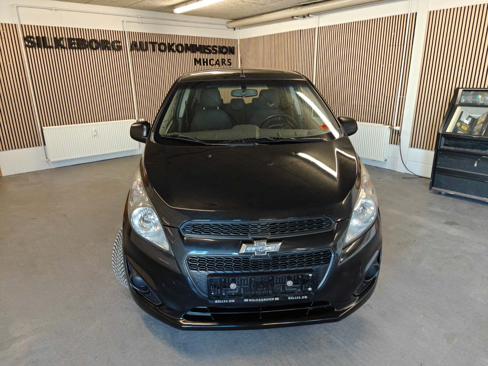 Gul Chevrolet Spark fra 2013