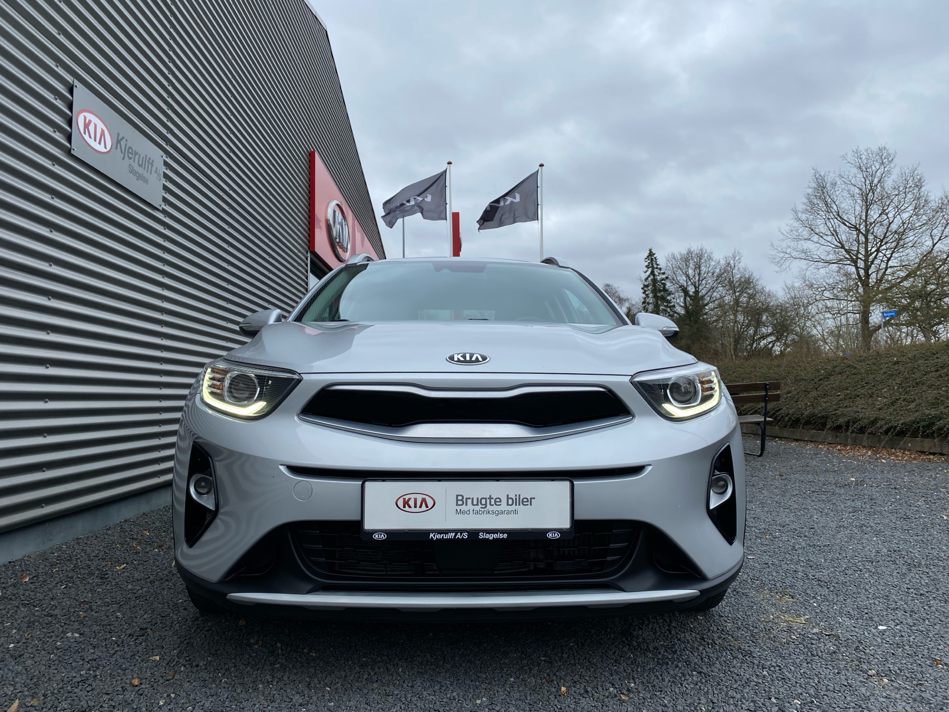 Sølv Kia Stonic fra 2019