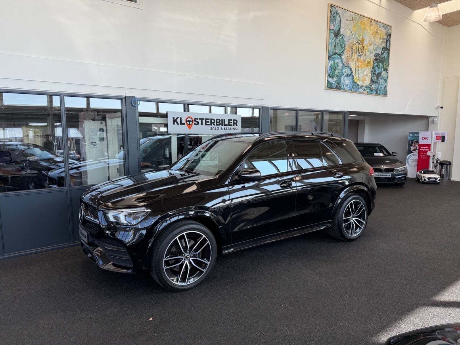 Sort Mercedes GLE350 d fra 2019