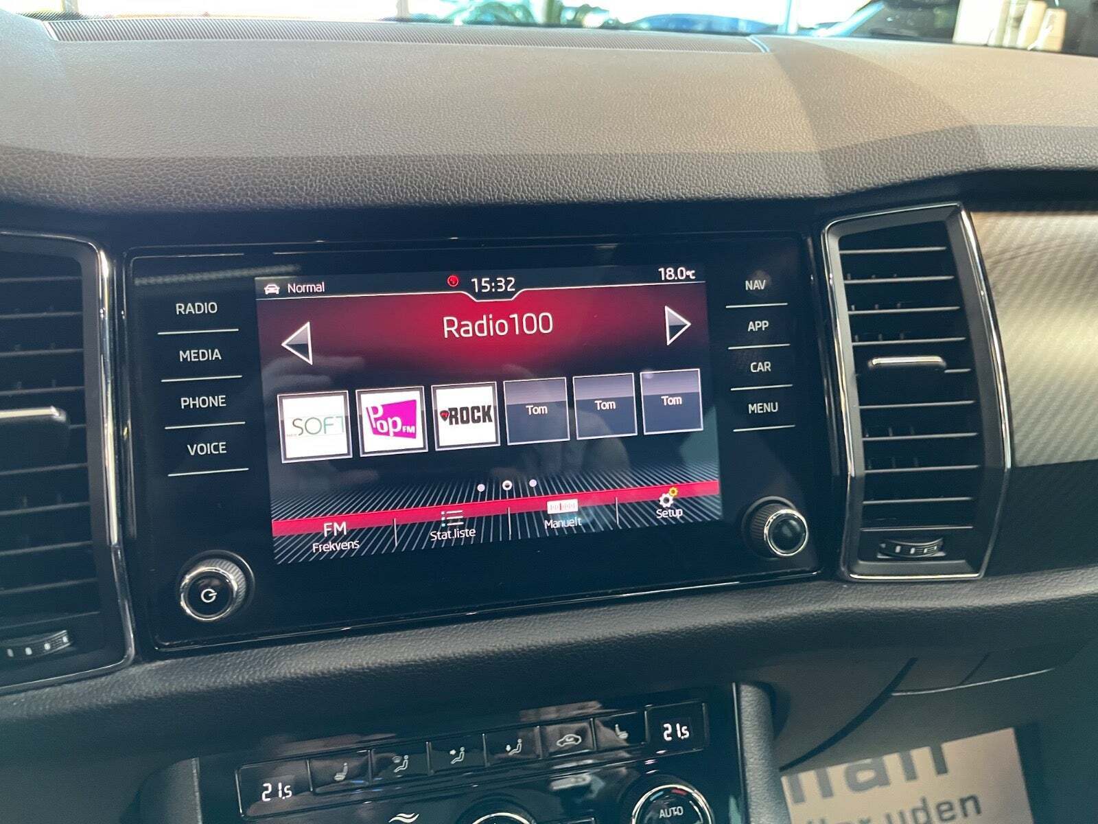 Hvid Skoda Kodiaq fra 2020