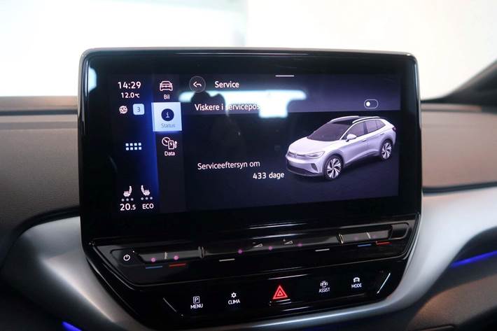 Grå VW ID.4 fra 2022