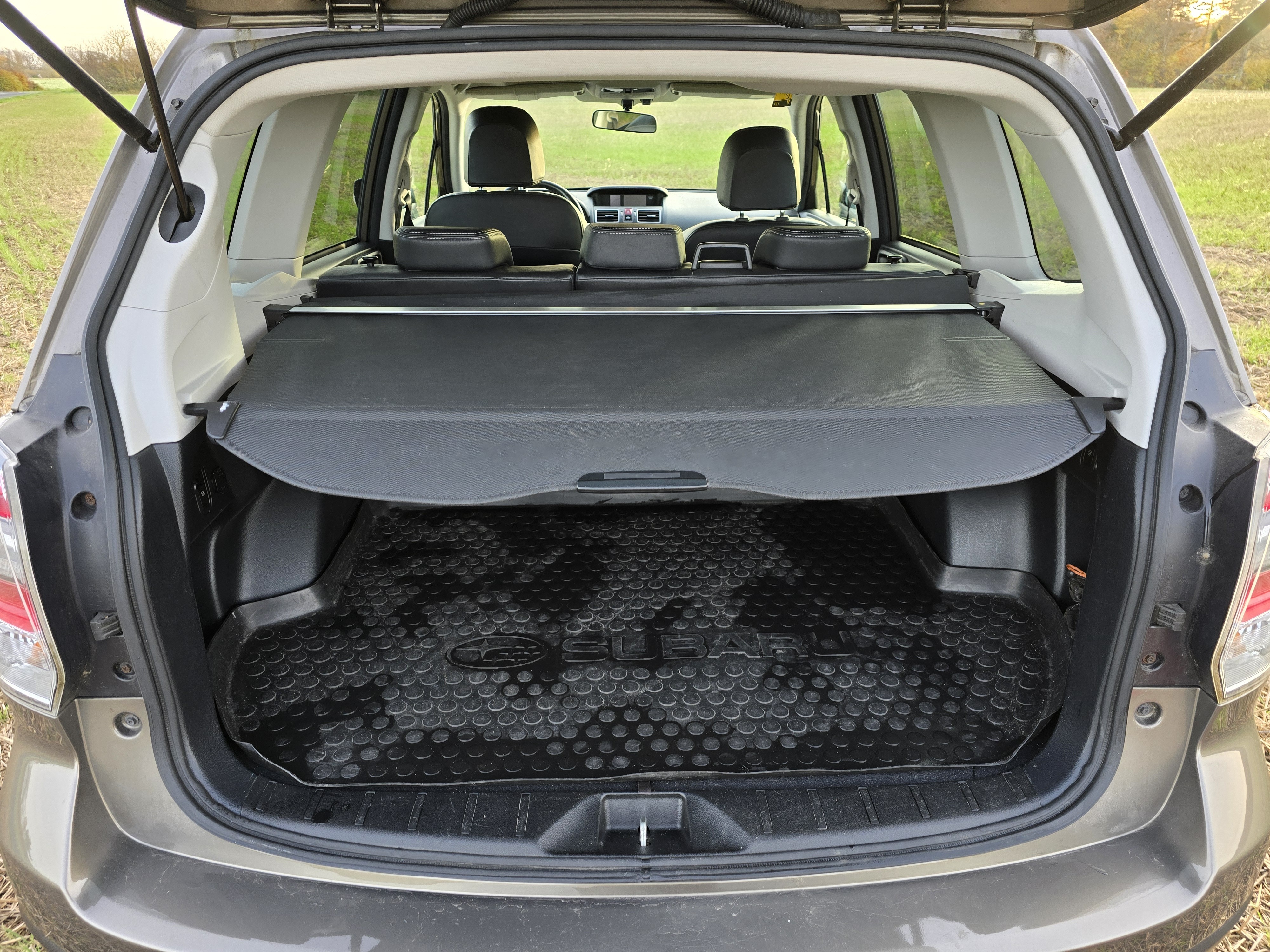 Bronze Subaru Forester fra 2016