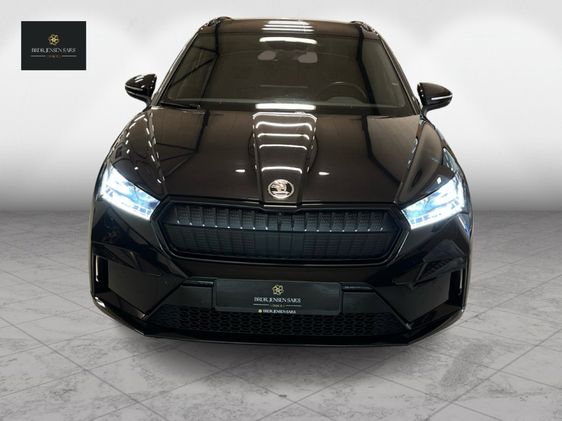 Sort Skoda Enyaq iV fra 2022