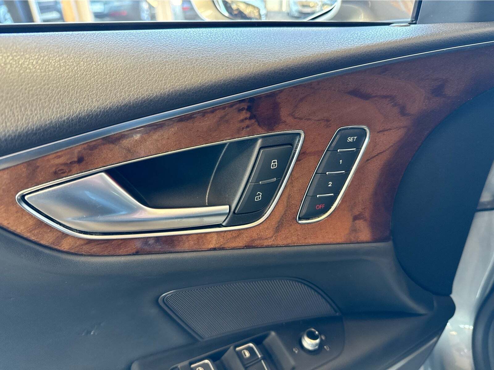 Sølv Audi A7 fra 2012