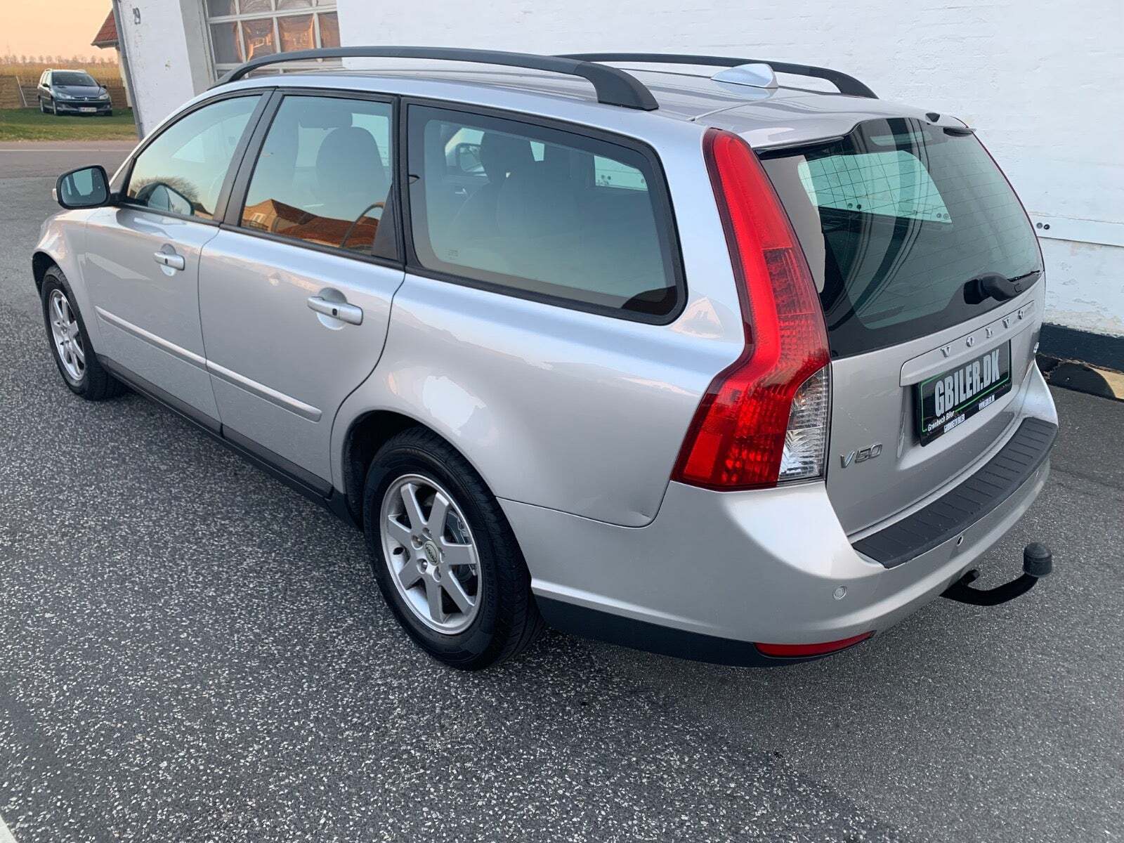 Sølv Volvo V50 fra 2011