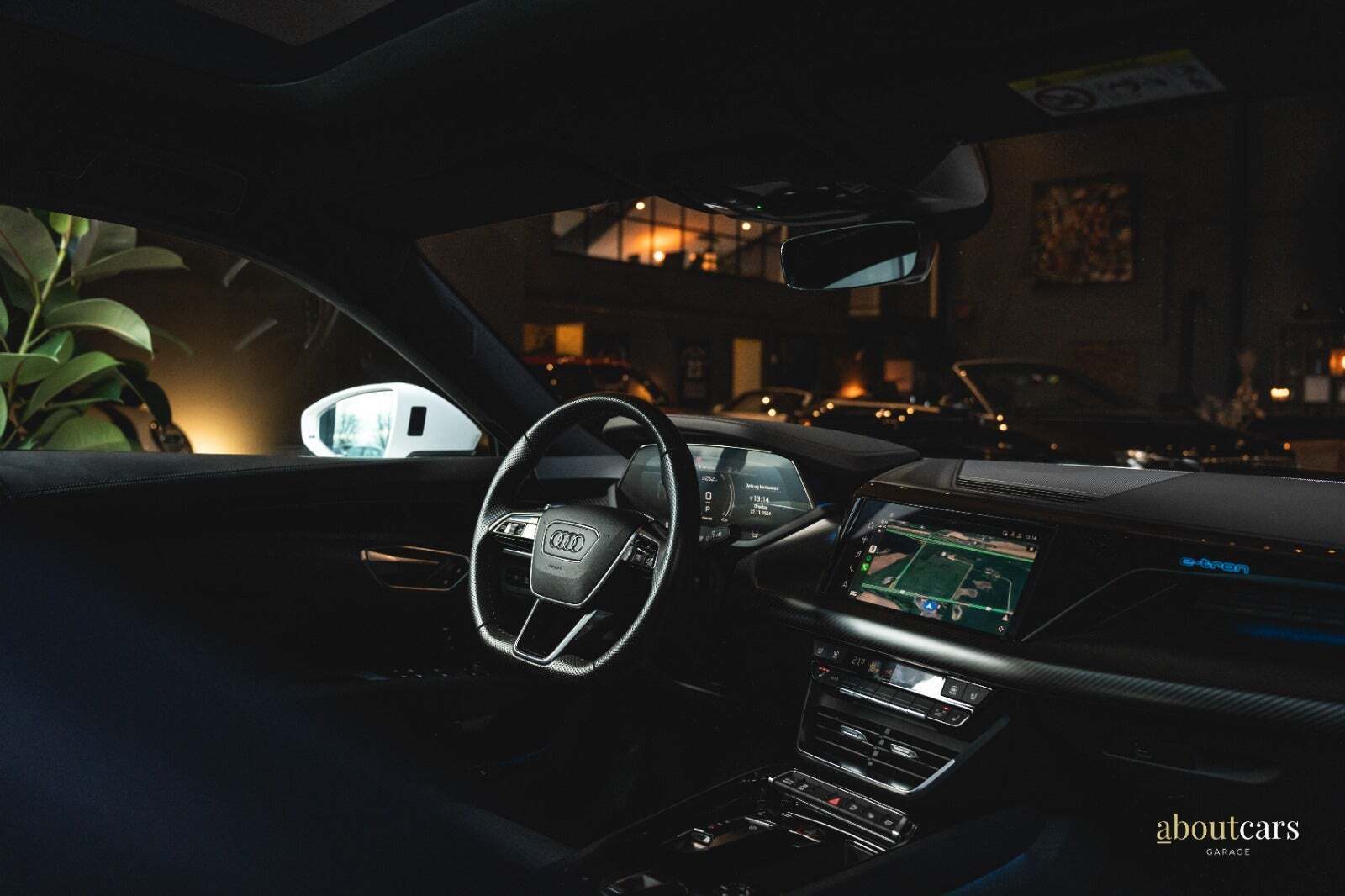 Hvid Audi e-tron GT fra 2021