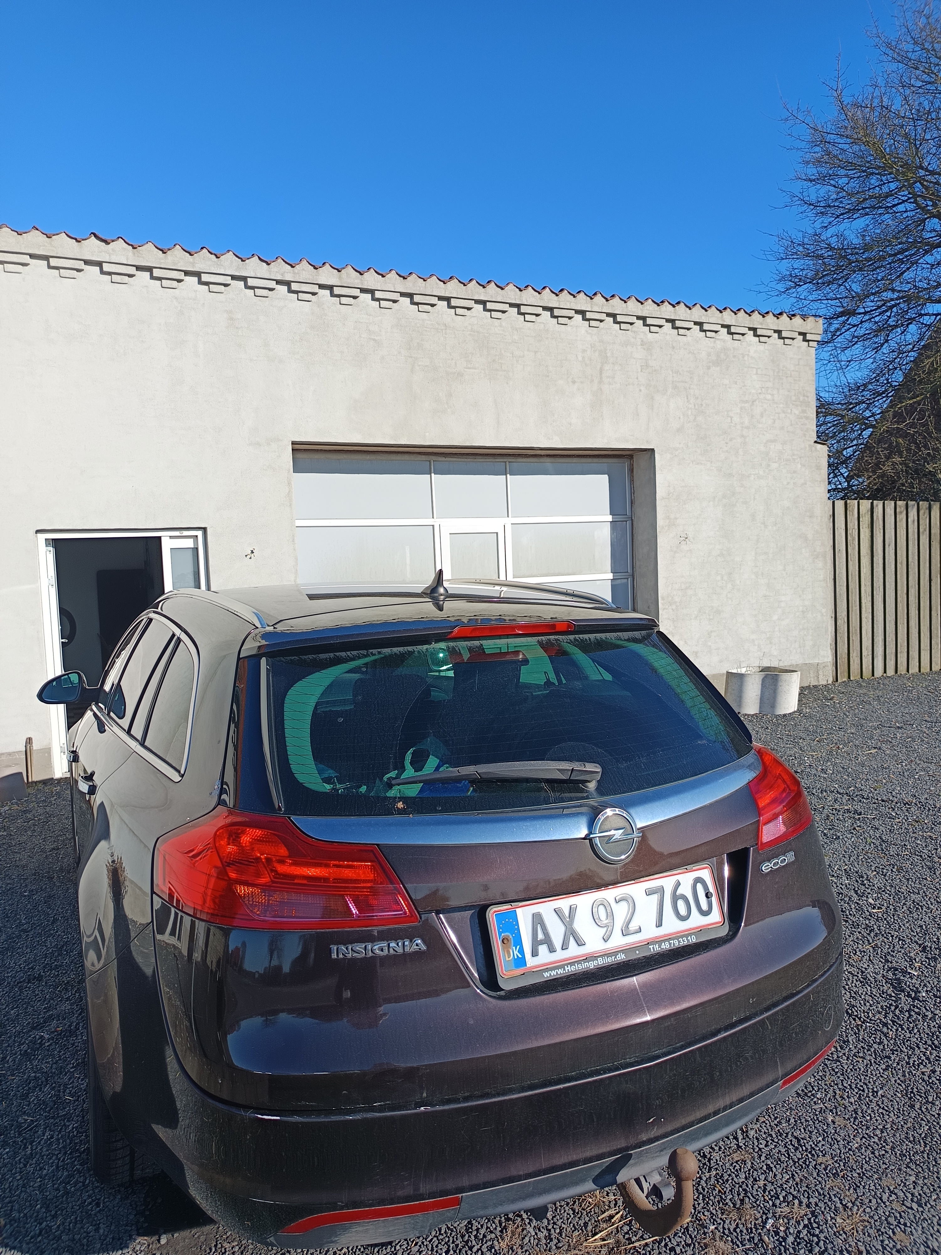 Brun Opel Insignia fra 2012